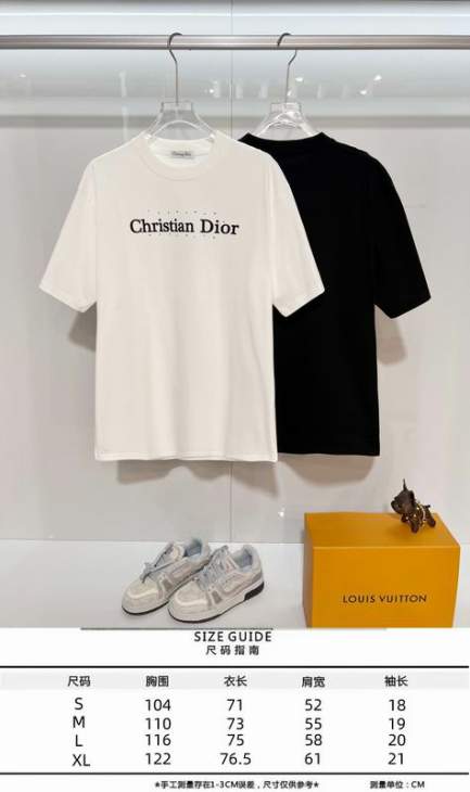 Dior T Shirts Short _SKUDiorS-XLxetr26115601